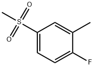 2-Fluoro-5-(Methylsulfonyl)toluene Struktur