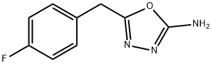 5-(4-fluorobenzyl)-1,3,4-oxadiazol-2-amine Struktur