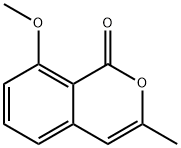 8-Methoxy-3-Methyl-1H-isochroMen-1-one Struktur