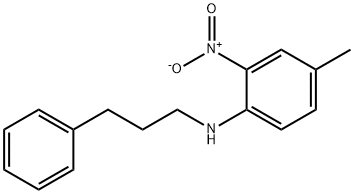 N-(4-Methyl-2-nitrophenyl)benzenepropanaMine Struktur