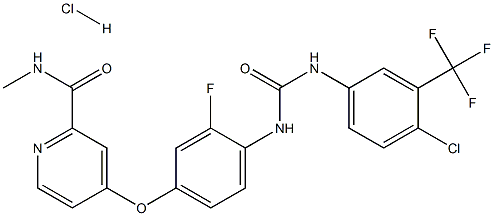 Regorafenib (Hydrochloride) Struktur