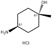 Cyclohexanol, 4-aMino-1-Methyl-, hydrochloride, trans- (9CI) Struktur