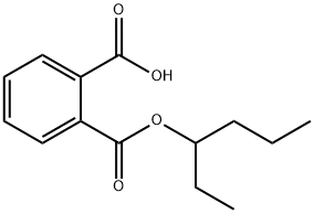 MONO(1-ETHYLBUTYL)PHTHALATE Struktur