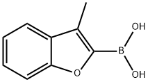 (3-Methylbenzofuran-2-yl)boronic acid Struktur