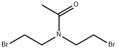 N,N-Bis(2-broMoethyl)acetaMide Struktur