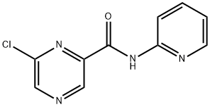 6-Chloro-N-(pyridin-2-yl)pyrazine-2-carboxaMide Struktur