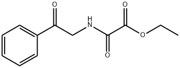 Ethyl 2-oxo-2-((2-oxo-2-phenylethyl)aMino)acetate Struktur