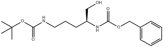 (4-tert-ButoxycarbonylaMino-1-hydroxyMethyl-butyl)-carbaMic acid benzyl ester Struktur