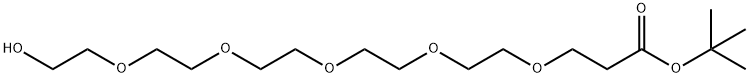 HO-PEG5-tBu Struktur