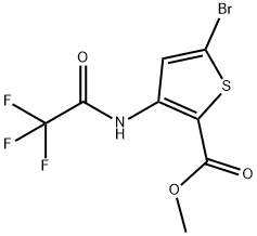 Methyl 5-broMo-3-(2,2,2-trifluoroacetaMido)thiophe