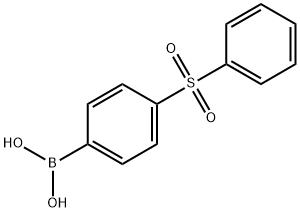 4-(phenylsulfonyl)phenylboronic acid Struktur