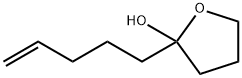 2-(Pent-4-en-1-yl)tetrahydrofuran-2-ol Struktur