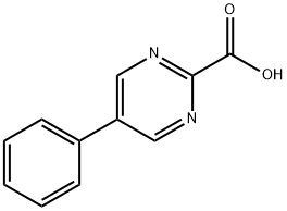 5-PhenylpyriMidine-2-carboxylic acid Struktur