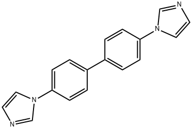 4,4'-di(1H-iMidazol-1-yl)-1,1'-biphenyl Struktur