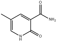 3-Pyridinecarboxamide,1,2-dihydro-5-methyl-2-oxo-(9CI) Struktur