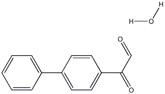 2-([1,1'-Biphenyl]-4-yl)-2-oxoacetaldehyde hydrate Struktur