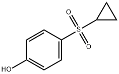 4-(cyclopropylsulfonyl)phenol Struktur