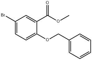 Methyl 2-(benzyloxy)-5-broMobenzoate Struktur