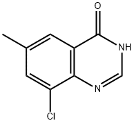 8-Chloro-6-Methylquinazolin-4(3H)-one Struktur