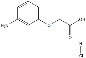 2-(3-AMinophenoxy)acetic acid hydrochloride Struktur