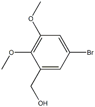 (5-BroMo-2,3-diMethoxyphenyl)Methanol Struktur