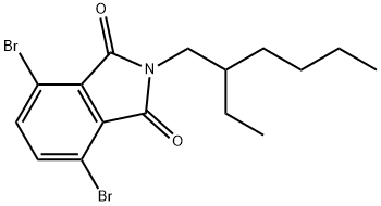 4,7-DibroMo-2-(2-ethylhexyl)isoindoline-1,3-dione Struktur