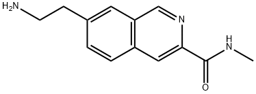 3-IsoquinolinecarboxaMide,7-(2-aMinoethyl)-N-Methyl- Struktur