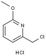 2-(ChloroMethyl)-6-Methoxypyridine hydrochloride Structure