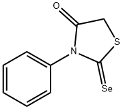 4-Thiazolidinone,3-phenyl-2-selenoxo- Struktur