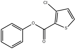 Phenyl 3-chlorothiophene-2-carboxylate Struktur