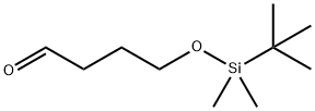 4-(tert-ButyldiMethylsilyloxy)butanal Struktur