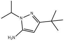 3-(tert-Butyl)-1-isopropyl-1H-pyrazol-5-aMine Struktur