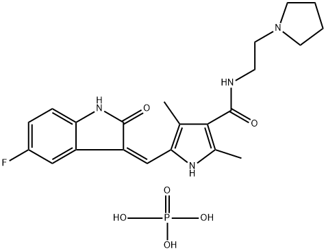 Toceranib Phosphate Struktur