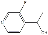 1-(3-Fluoro-pyridin-4-yl)-ethanol Struktur