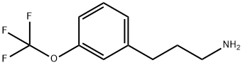 3-(TrifluoroMethoxy)-benzenepropanaMine Struktur