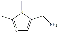 C-(2,3-DiMethyl-3H-iMidazol-4-yl)-MethylaMine Struktur