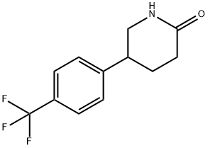 5-[4-(TrifluoroMethyl)phenyl]-2-piperidone Struktur