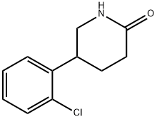 5-(2-Chlorophenyl)-2-piperidone Struktur