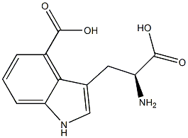 4-carboxy-tryptophan Struktur