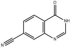 4-Hydroxyquinazoline-7-carbonitrile Struktur