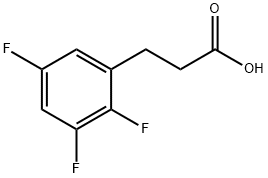 3-(2,3,5-Trifluorophenyl)propanoic acid Struktur