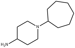 1-Cycloheptyl-4-piperidinaMine 2HCl Struktur