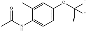 N-(2-Methyl-4-(trifluoroMethoxy)phenyl)acetaMide Struktur