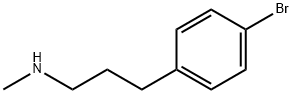 4-BroMo-N-Methyl-benzenepropanaMine Struktur