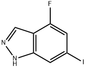 6-Fluoro-4-iodoindazole Struktur