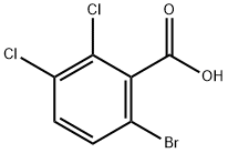 6-BroMo-2,3-dichlorobenzoic acid Struktur