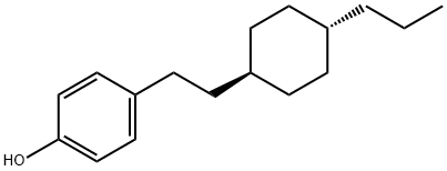 4'-alkylcyclohexyl-ethyl-phenol Struktur