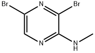 3,5-dibroMo-N-Methylpyrazin-2-aMine Struktur