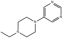 5-(4-Ethylpiperazin-1-yl)pyriMidine Struktur