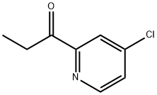 1-(4-chloropyridin-2-yl)propan-1-one Struktur